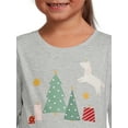 thumbnail image 5 of Garanimals Toddler Girl Christmas Mix and Match Outfit Kid-Pack, 6-Piece, Sizes 12M-5T, 5 of 6