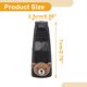 thumbnail image 4 of Clip de gafas de sol para automóvil Unique Bargains, clip universal para visera del sol, almacenamiento protector de gafas, resina ABS, esponja, negro marrón, 2.76"x0.98" 1Pcs, 4 of 7