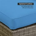 thumbnail image 7 of Superjoe 6 Pcs Outdoor Furniture Set Wicker Patio Sectional Sofa with Coffee Table,Blue Cushion, 7 of 7
