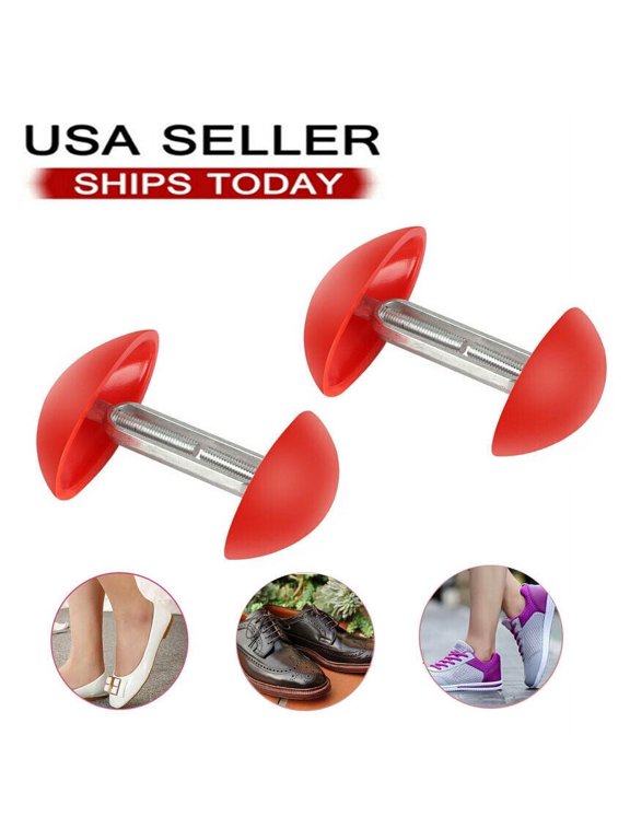 2PCS Adjustable Shoe Stretcher Boot Men Women Size Shaper Expander Widener Average size