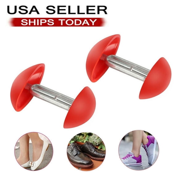 2PCS Adjustable Shoe Stretcher Boot Men Women Size Shaper Expander Widener Average size