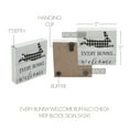 thumbnail image 2 of VHC Brands Bunny Hop Every Bunny Welcome Buffalo Check MDF Block Sign 5x5, Spring Decor, Home Decorations for Wall or Door, Spring and Easter Hanging Decoration, 2 of 4