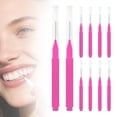 thumbnail image 2 of Back to school Tiny Brush For Small Hole 2025 New Interdental Brush Toothpick Tooth Flossing Head Oral Hygiene Flosser Toothpick Cleaners Tooth Cleaning Tool, 2 of 9