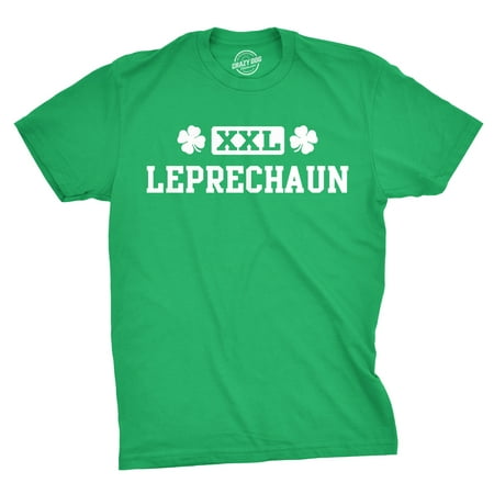 Mens XXL Leprechaun Funny Lucky Irish St. Patrick's Day T shirt