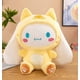 thumbnail image 2 of Yellow Cinnamoroll Plush Toy 37cm, 14.5' Kawaii Cartoon Starry Eyes Cinnamoroll Doll Plush Toy Gifts for Boys Girls, Children's Day Gift (Yellow), 2 of 4