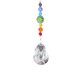 thumbnail image 2 of Colgante de cristal hecho a mano de cristal curativo, accesorios para colgar en el coche (corazón) Ndcxsfigh Libre de BPA, 2 of 3
