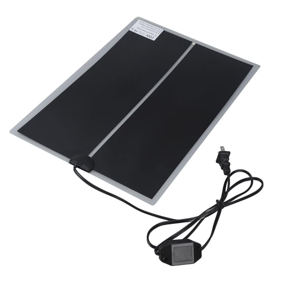 Reptile Terrarium Heat Pad, Rapid Heating Under Tank Heater Mat for Turtle Tortoise Snakes Lizard 110 to 120V (20W)