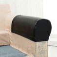 thumbnail image 2 of unique 2 Pcs Pu Leather Sofa Armrest Covers Protectors Stretch Waterproof For Couch Chair, 2 of 5