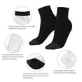 thumbnail image 6 of Bingfone Black Design Patterned Men'S Women'S Casual Cotton Socks, 6 of 9