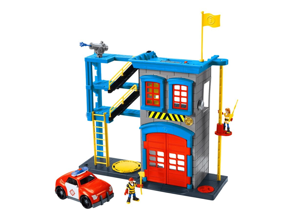 fisher price firehouse playset