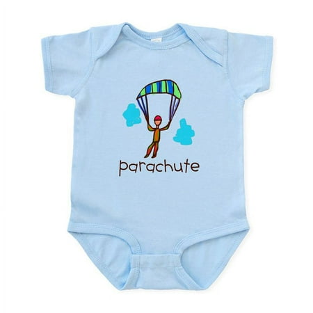 

CafePress - Kid Art Parachute Infant Bodysuit - Baby Light Bodysuit Size Newborn - 24 Months