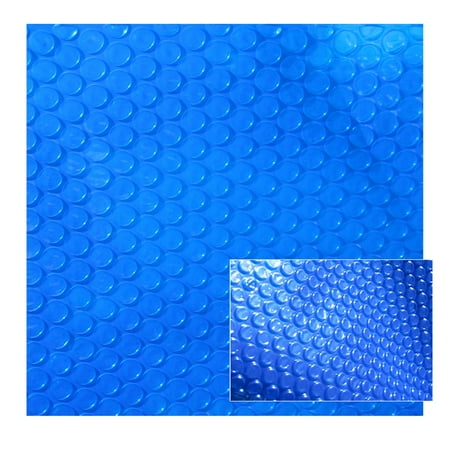 8-mil Solar Blanket for 12-ft Round Above-Ground Pools - Blue Cover with UV-Resistant Thermal (Best Price Solar Pool Blankets)