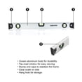 thumbnail image 2 of Swiss Tech 24" Aluminum I-Beam Level,3 Vials, 2 of 5