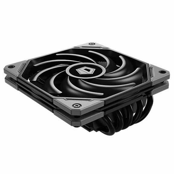 ID Cooling IS-40XT ITX Multi-Platform CPU Cooler with Mute Temperature Control Copper Radiator for Computer Case Cooling Fan