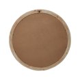 thumbnail image 3 of Creative Co-Op Round Wood Framed Wall Mirror, Natural and White, 3 of 7