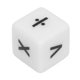 thumbnail image 4 of 20pcs Teaching Dice Set Math Operation Dice Mathematical Operation Dices Math Teaching Classroom Suplies White, 4 of 4