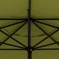thumbnail image 2 of California Umbrella Olefin 9' Bronze Round Autotilt Aluminum Patio Umbrella, Kiwi, 2 of 5