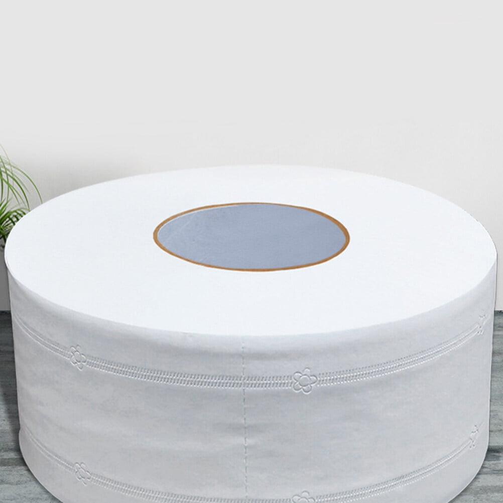 WHAMVOX 2pcs Large Roll Paper Toilet Paper Household Toilet Paper for Home Office Workshop