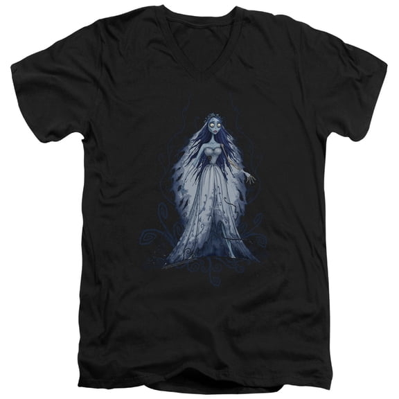 Corpse Bride - Vines - Slim Fit V Neck Shirt - Large