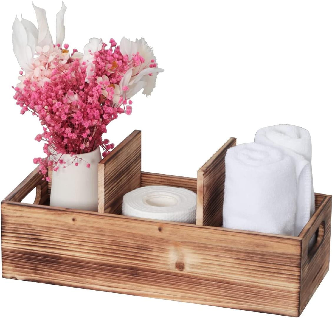 Bathroom Decor Box,Toilet Tank Box ,Toilet Paper Holder Wood Tank Box