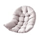 thumbnail image 1 of Almohadillas para colgar, cojín para asiento de columpio de jardín y Patio, cojín para asiento colgante de mimbre y ratán, cesta colgante, cojín de as , Gris claro Gris claro 80x120cm, 1 of 8