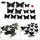 thumbnail image 3 of Juego de pegatinas de pared Sincero mariposas negras 24 piezas decoración sala de estar, 3 of 10