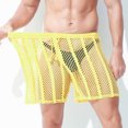 thumbnail image 2 of Mens Underwear Men Casual Fashion Solid Underwear Mesh Striped Breathable Low Waist Briefs, 2 of 5