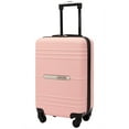 thumbnail image 3 of Travelers Club Richmond Hard Side 20" Rolling Carry-on Luggage - Rose Gold, 3 of 9