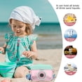 thumbnail image 2 of PENGXIANG Water Bottles with Straw Camera Shape Cup Adjustable Shoulder Strap (Pink), 2 of 5
