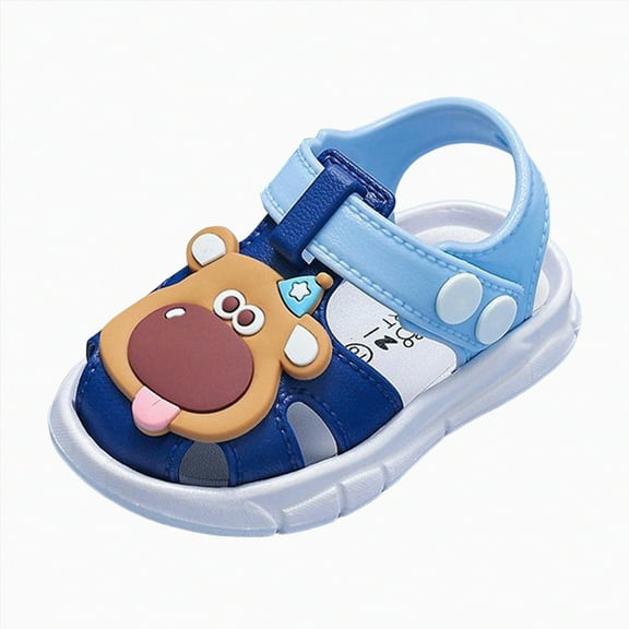 Godon Baby Sandals Adjustable Straps Slip on Athletic Sandal Outdoor Casual Shoe Toddler/Little/Big Kid