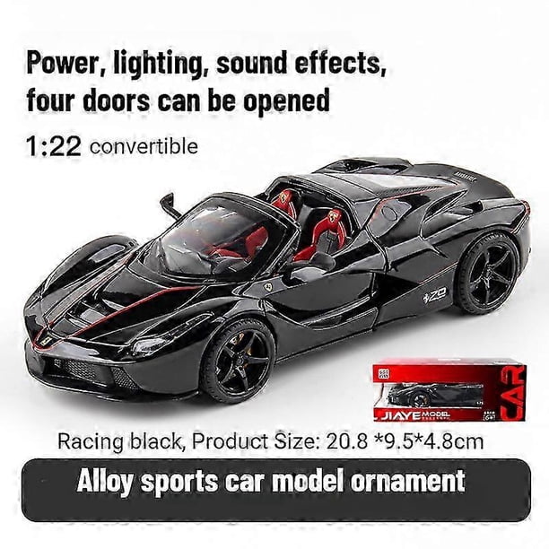 (foam box) Simulation 1:22 Rafah convertible alloy sports car model accessories children's toys