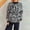 Black, variant on Itsame Knitted Pullover Sweater for Womens Crew Neck Sweatershirt Long Sleeves Solid Color Sweatshirts Black Size M