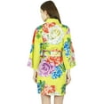 thumbnail image 2 of Bimba Women Short Cotton Robe Getting Ready Bridesmaid Robes, 2 of 6