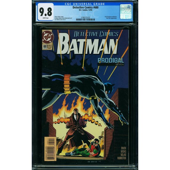 Detective Comics #680 - CGC 9.8 Comic Book