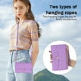 thumbnail image 6 of Allytech Wallet Case for Samsung Galaxy S24 Ultra with Wrist & Shoulder Strap, [7 Card Slots] [Full Body Protection] Luxury PU Leather Zipper Wallet Metal Buttons Kickstand Shockproof Case, Purple, 6 of 9