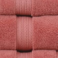 thumbnail image 5 of Home Weavers Elegance Essentials 550GSM 100% Cotton Zero Twist Super Absorbent Bath Towel Set (2 Bath Towel, 2 Hand Towel) - (Set of 4), Coral, 5 of 5