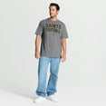 thumbnail image 3 of Men's Fanatics Heather Gray New Orleans Saints First Down Tribute Tri-Blend T-Shirt, 3 of 5