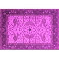 thumbnail image 1 of Ahgly Company Indoor Rectangle Oriental Pink Industrial Area Rugs, 2' x 5', 1 of 4