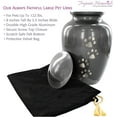 thumbnail image 2 of Trupoint Memorials Gray Large Pet Cremation Urn for Dogs Ashes – for Your Special Dog or Cat for Large Pets up to 122 Pounds, 2 of 7