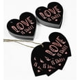thumbnail image 5 of Inkdotpot Pack Of 50 Real Rose Gold Foil Paper Tags Love Is Sweet Wedding Favor Hang Tags, 5 of 8