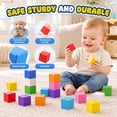 thumbnail image 2 of UUSUOO 72PCS Magnetic Blocks, 0.9 Inch Magnetic Building Blocks for Kids Ages 4-8,Magnetic Cubes for Kids,STEM Educational Sensory Toys,Christmas Birthday Gifts for Boys Girls Ages 3-8, 2 of 7