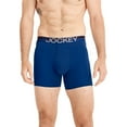 thumbnail image 2 of Jockey Men's Infinite Cool Microfiber Stretch 6" Boxer Brief - 3 Pack, 2 of 9