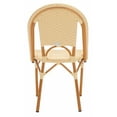 thumbnail image 5 of SAFAVIEH California Outdoor Patio Side Chair, Natural, Set of 2, 5 of 11