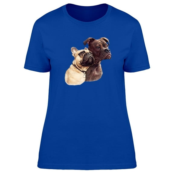 French Bulldog And Boxer Dogs Tee Women's -Image by Shutterstock