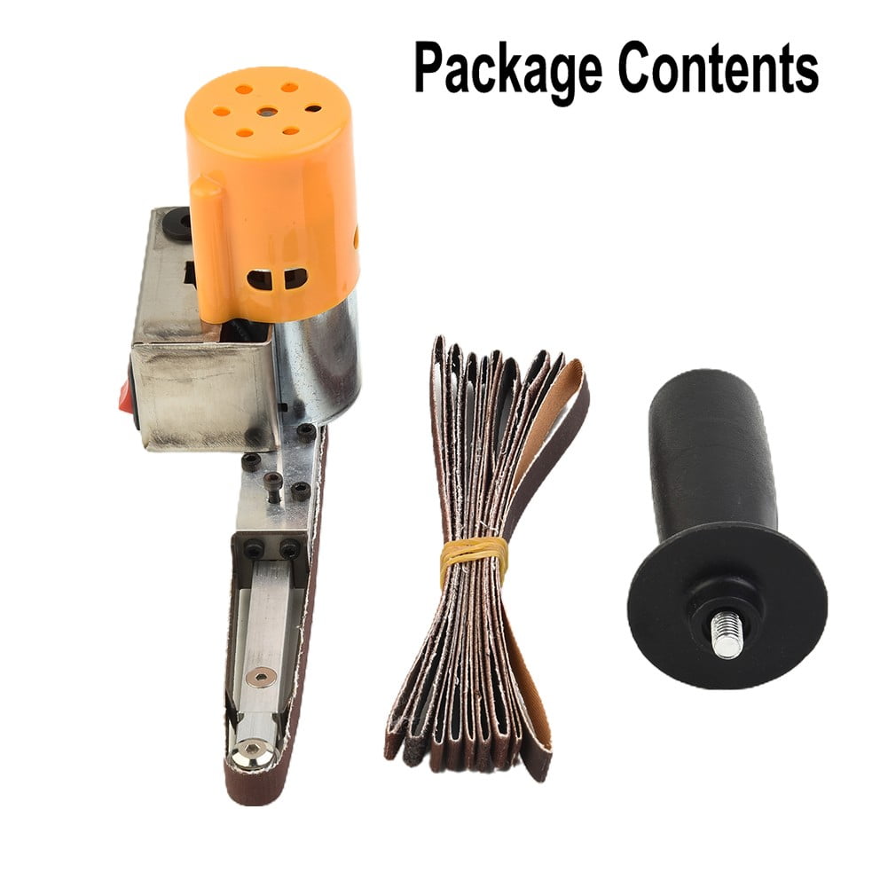 Portable Belt Grinder Sander Narrow Corner Grinding Polishing Bare