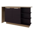 thumbnail image 1 of Lumina Modern Kitchen and Bar Counter Table Engineered Wood Multi-Color, 1 of 10