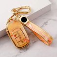 thumbnail image 1 of Car Key Fob Cover Case Protector 4 Buttons Jade Style TPU Key Case Cover Fob For Honda Civic Accord Vezel 2022, 1 of 11