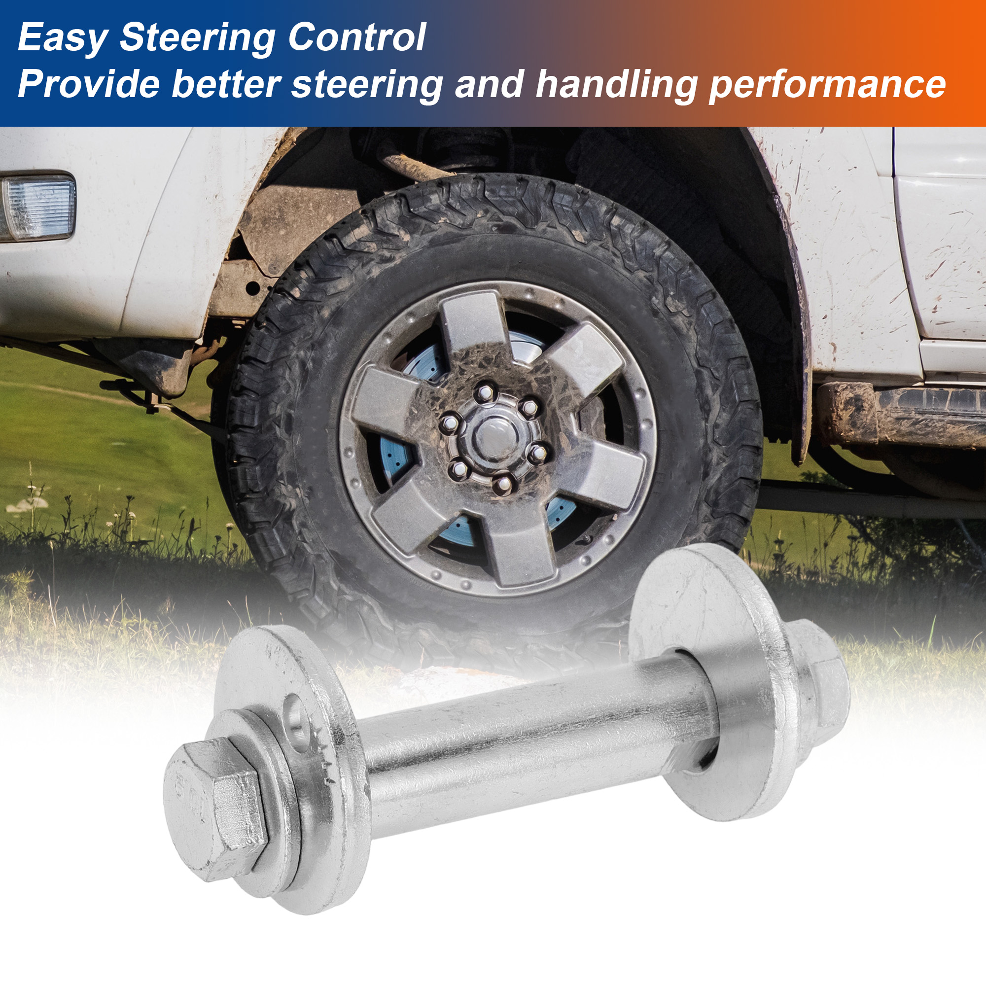 Unique Bargains Camber Alignment Bolt For Toyota RAV4 2000-2005 Rear Alignment Bolt