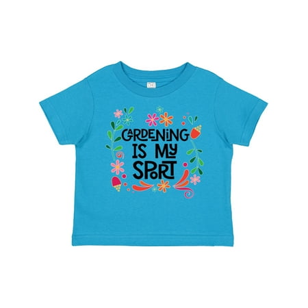 

Inktastic Gardening is My Sport Gift Toddler Toddler Girl T-Shirt