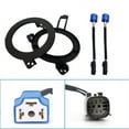 thumbnail image 3 of Race Sport Lighting Headlight Mounting Kit RSJL02 Direct-Fit; Black; Plastic, 3 of 3